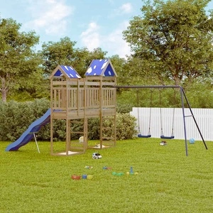 Комбинирано детско съоръжение за игра, импрегниран бор