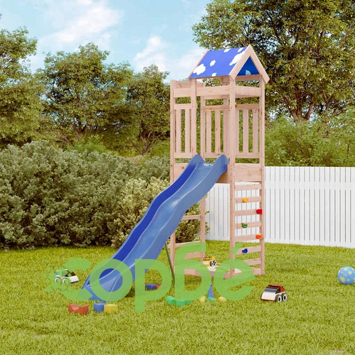 Комбинирано детско съоръжение за игра на открито, бор масив ➤ топ цена ➤ sorbe.bg