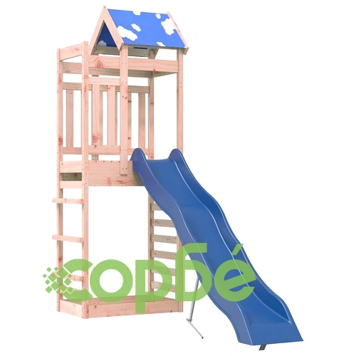 Комбинирано детско съоръжение, масивна дугласка дървесина ➤ топ цена ➤ sorbe.bg