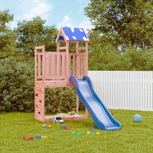 Комбинирано детско съоръжение, масивна дугласка дървесина