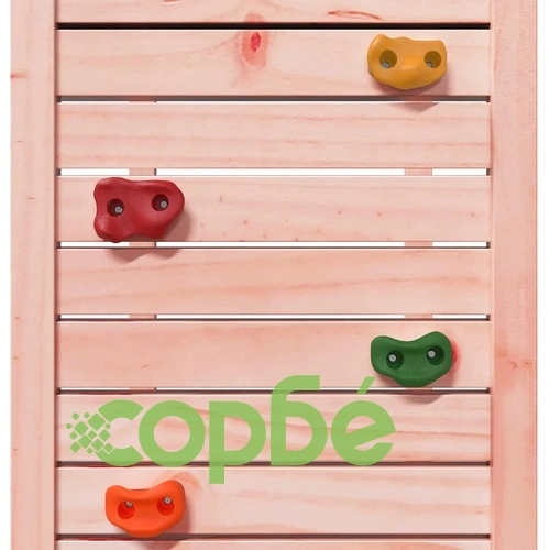 Комбинирано детско съоръжение, масивна дугласка дървесина ➤ топ цена ➤ sorbe.bg