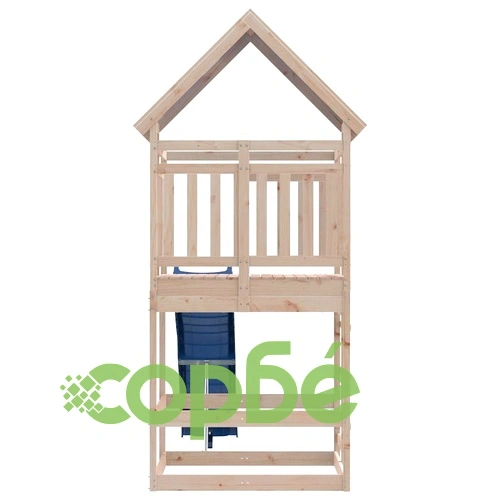 Комбинирано детско съоръжение за игра на открито, бор масив ➤ топ цена ➤ sorbe.bg