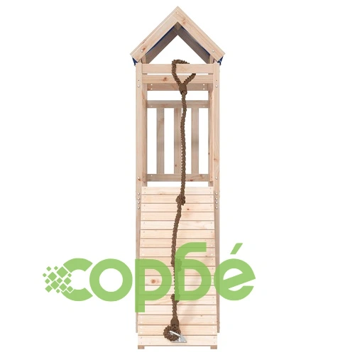 Комбинирано детско съоръжение за игра на открито, бор масив ➤ топ цена ➤ sorbe.bg