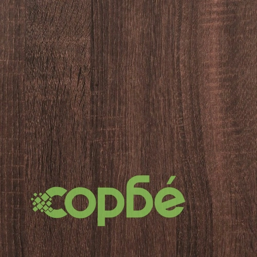 Рамка за легло, кафяв дъб, 140x190 см, инженерно дърво и метал ➤ топ цена ➤ sorbe.bg