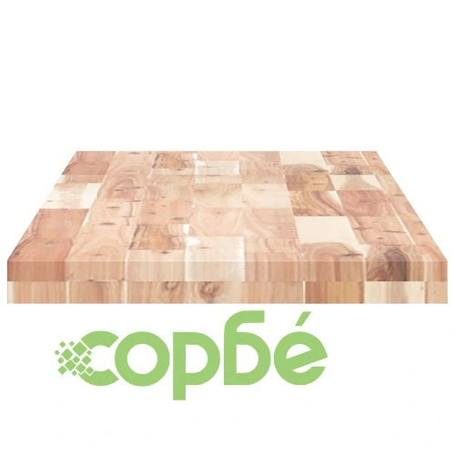 Плаващ рафт 3 бр 160x40x4 см необработено дърво акация масив ➤ топ цена ➤ sorbe.bg