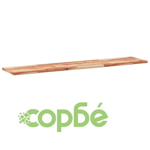 Плаващ рафт, 2 бр, 160x30x2 см, маслен финиш, акация масив ➤ топ цена ➤ sorbe.bg