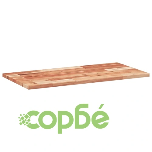 Плаващ рафт, 3 бр, 60x40x2 см, маслен финиш, акация масив ➤ топ цена ➤ sorbe.bg