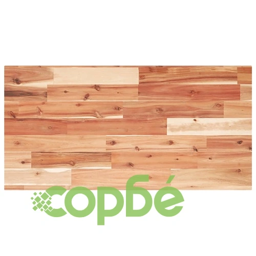 Плаващ рафт, 3 бр, 60x40x2 см, маслен финиш, акация масив ➤ топ цена ➤ sorbe.bg