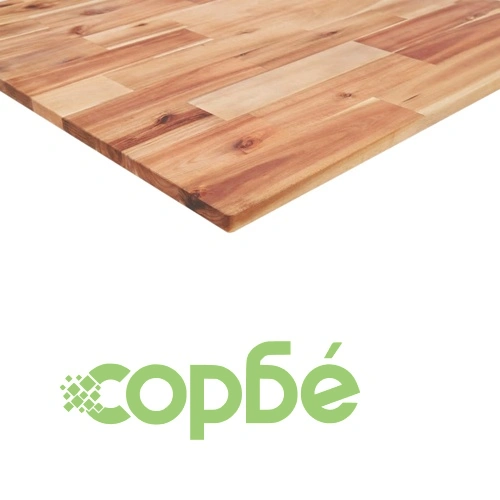 Плаващ рафт, 2 бр, 140x40x2 см, маслен финиш, акация масив ➤ топ цена ➤ sorbe.bg