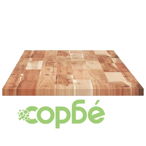 Плаващ рафт, 4 бр, 140x40x2 см, маслен финиш, акация масив ➤ топ цена ➤ sorbe.bg