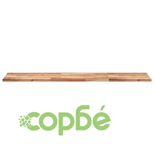 Плаващ рафт, 160x40x2 см, маслен финиш, масивно дърво акация ➤ топ цена ➤ sorbe.bg