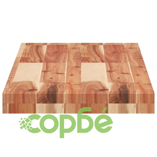 Плаващ рафт, 3 бр, 100x30x4 см, маслен финиш, акация масив ➤ топ цена ➤ sorbe.bg