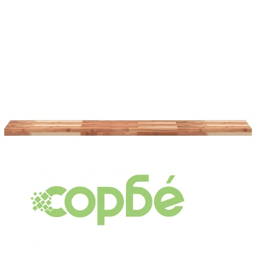 Плаващ рафт, 140x30x4 см, маслен финиш, масивно дърво акация ➤ топ цена ➤ sorbe.bg