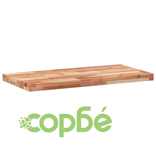 Плаващ рафт, 2 бр, 100x40x4 см, маслен финиш, акация масив ➤ топ цена ➤ sorbe.bg