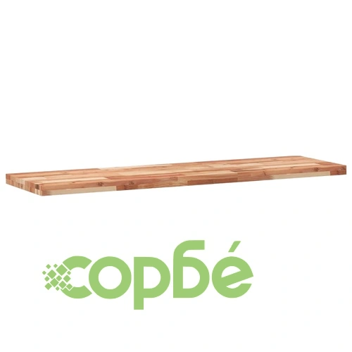 Плаващ рафт, 140x40x4 см, маслен финиш, масивно дърво акация ➤ топ цена ➤ sorbe.bg