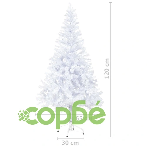 Изкуствена коледна елха със стойка, 120 см, 230 клонки ➤ топ цена ➤ sorbe.bg