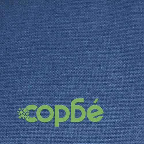 Люлеещ се стол, син, текстил ➤ топ цена ➤ sorbe.bg