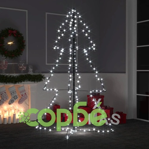 Коледна елха конус, 200 LED, за закрито и открито, 98x150 см ➤ топ цена ➤ sorbe.bg