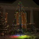 Коледна елха конус, 300 LED, за закрито и открито, 120x220 см