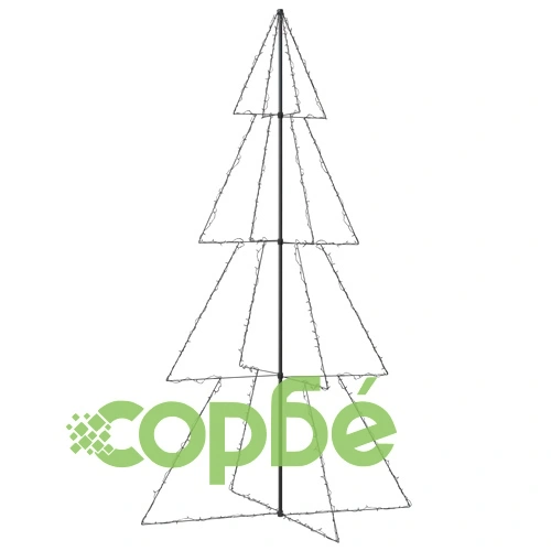 Коледна елха конус, 360 LED, за закрито и открито, 143x250 см ➤ топ цена ➤ sorbe.bg