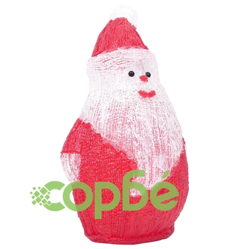 LED Дядо Коледа акрилна фигура, за закрито и открито, 28 см ➤ топ цена ➤ sorbe.bg