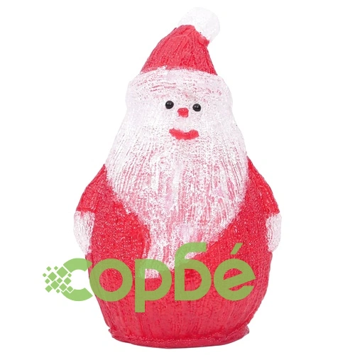 Комплект 3 бр LED коледни акрилни фигури, за закрито и открито ➤ топ цена ➤ sorbe.bg