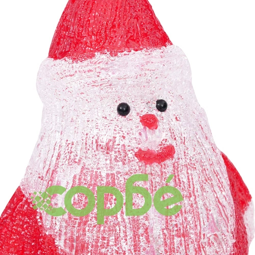 Комплект 3 бр LED коледни акрилни фигури, за закрито и открито ➤ топ цена ➤ sorbe.bg