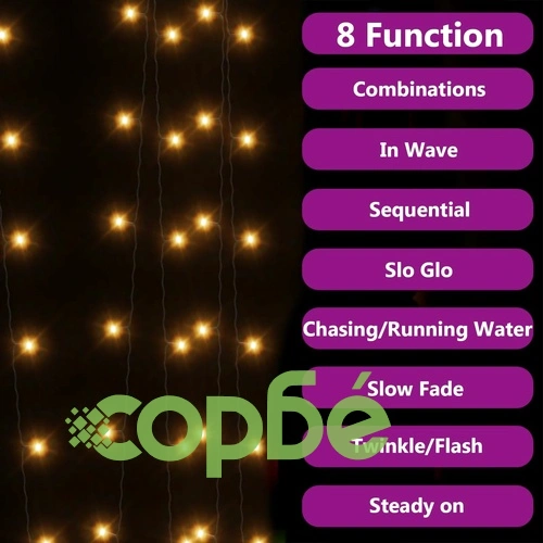 Соларни лампички 2 бр 2х200 LED топло бяло за закрито/открито ➤ топ цена ➤ sorbe.bg