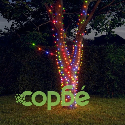 Соларни лампички 2 бр 2х200 LED многоцветни за закрито/открито ➤ топ цена ➤ sorbe.bg