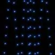 Соларни лампички 5 бр 5х200 LED сини за закрито/открито