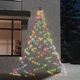 Елха за стена с метална кука 260 LED многоцветна 3 м вътре вън Елха за стена с метална кука 260 LED многоцветна 3 м вътре вън