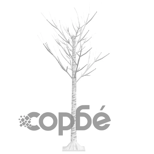 Коледно дърво 120 LED 1,2 м цветно върба закрито/открито ➤ топ цена ➤ sorbe.bg