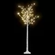 Коледно дърво 140 LED 1,5 м топло бяло върба за закрито/открито