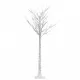 Коледно дърво 140 LED 1,5 м студено бяло върба закрито/открито