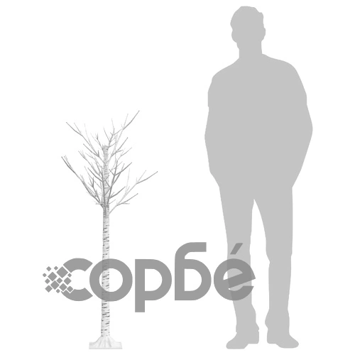 Коледно дърво 140 LED 1,5 м цветно върба закрито/открито ➤ топ цена ➤ sorbe.bg