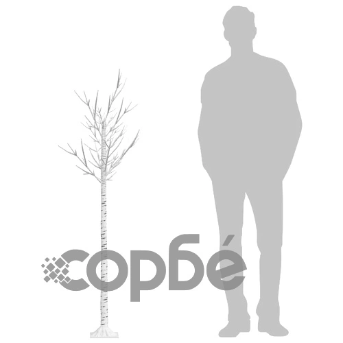 Коледно дърво 180 LED 1,8 м цветно върба закрито/открито ➤ топ цена ➤ sorbe.bg