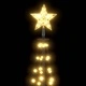 Коледна елха конус, 70 LED топло бяло, декорация, 50x120 см