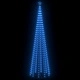 Коледна елха конус синя 400 LED декорация 100x360 см