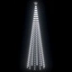 Коледна елха конус, 752 LED студено бяло, декорация, 160x500 см