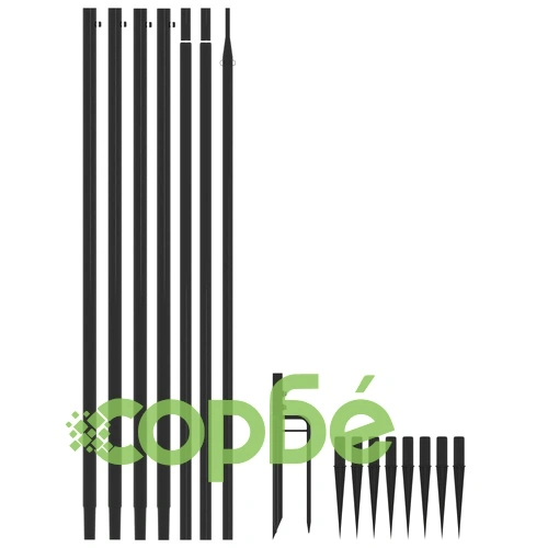 Светеща коледна елха за закрито и открито 1300 LED синя 8 м ➤ топ цена ➤ sorbe.bg