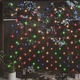 Коледна светеща мрежа цветна 3x2 м 204 LED за закрито/открито
