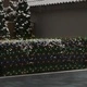 Коледна светеща мрежа цветна 3x3 м 306 LED за закрито/открито