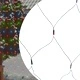 Коледна светеща мрежа цветна 3x3 м 306 LED за закрито/открито