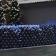 Коледна светеща мрежа, синя, 4x4 м, 544 LED, за закрито/открито