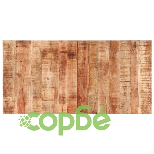 Плот за маса, 120x60x(1,5-1,6) cм, грубо мангово дърво ➤ топ цена ➤ sorbe.bg