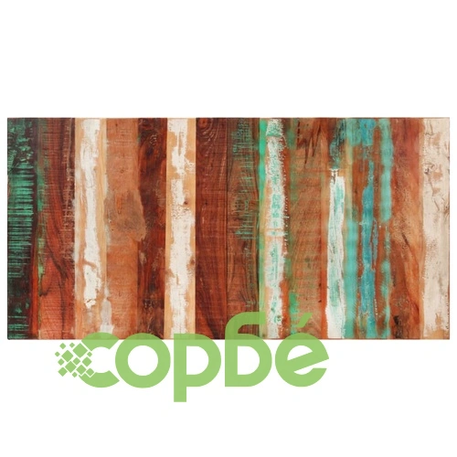 Правоъгълен плот за маса 60x120 см 25-27 мм регенериран масив ➤ топ цена ➤ sorbe.bg