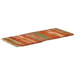 Правоъгълен плот за маса 60x140 см 25-27 мм регенериран масив