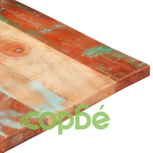 Правоъгълен плот за маса 60x140 см 25-27 мм регенериран масив ➤ топ цена ➤ sorbe.bg