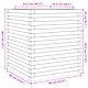 Градинска кашпа 60x60x68,5 см масивна борова дървесина