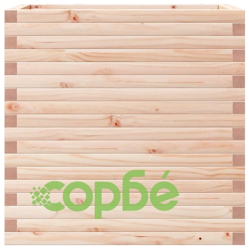 Градинска кашпа 70x40x68,5 см масивна борова дървесина ➤ топ цена ➤ sorbe.bg